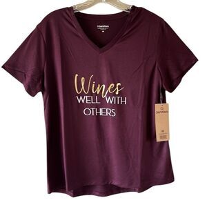NEW Sendara Wines Well With Others Shirt